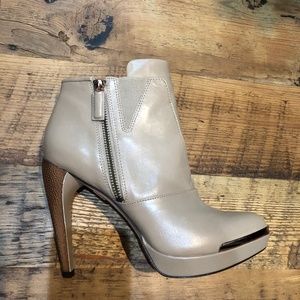 Herve Leger for BCBG nude booties size 6.5